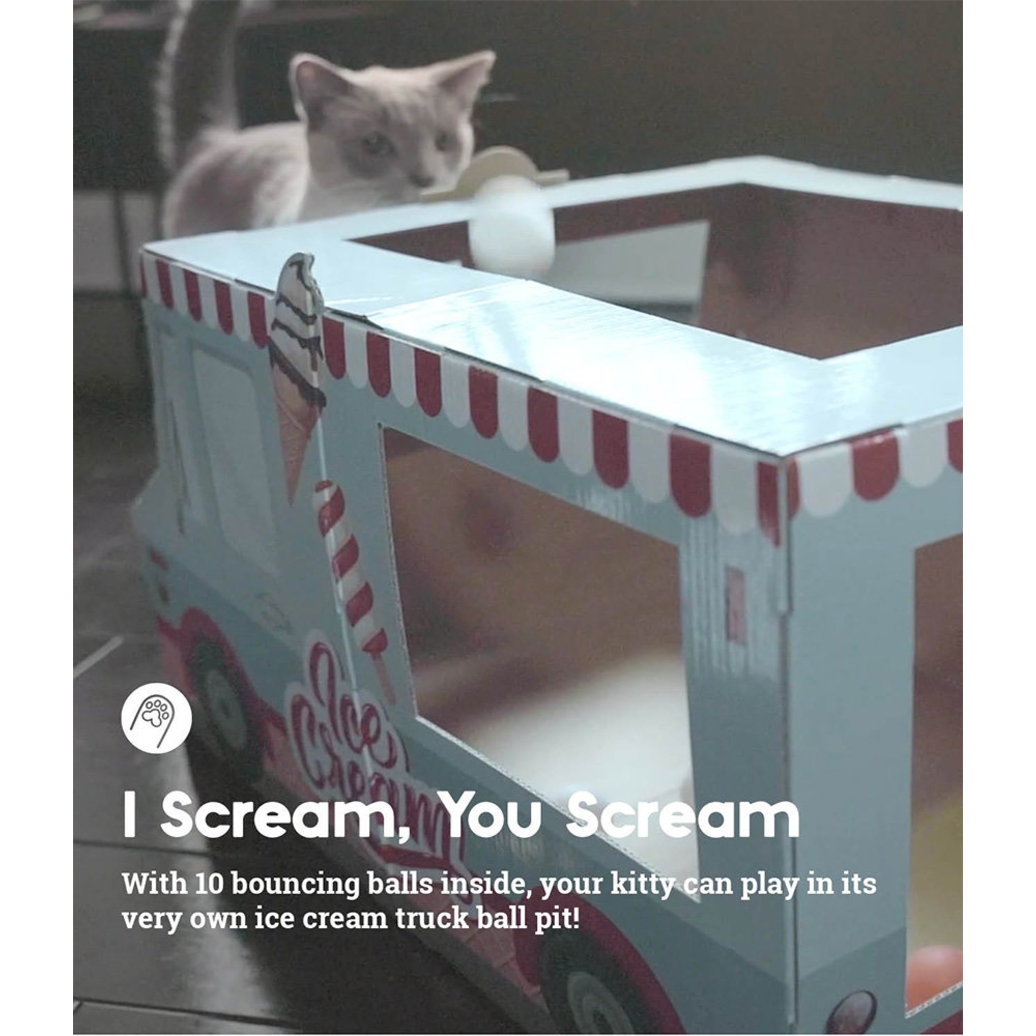 View larger image of Petstages, Cat Condo-Ice Cream Truck