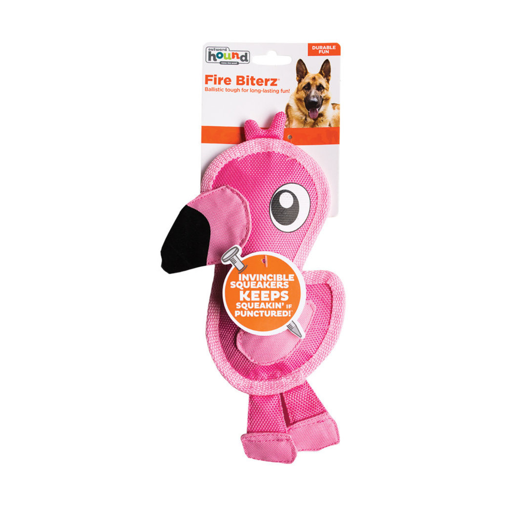 View larger image of Outward Hound, Fire Biterz Flamingo - Pink - Small