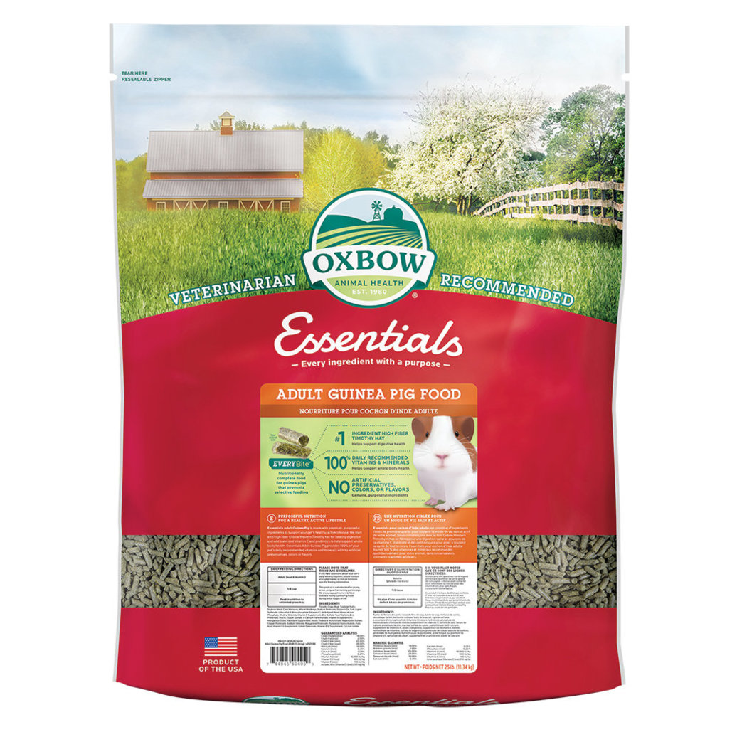 View larger image of Oxbow, Essentials, Adult Guinea Pig - 25 lb