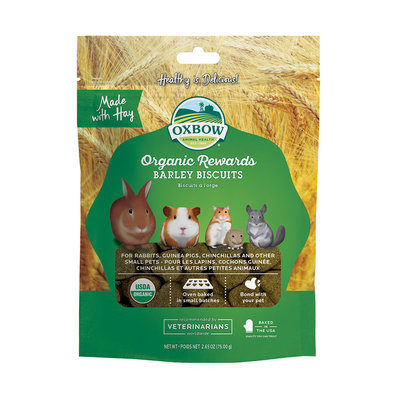 Oxbow, Bene Terra, Organic Barley Biscuts - 75 g