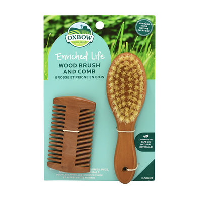 Enriched Life, Wood Brush & Comb