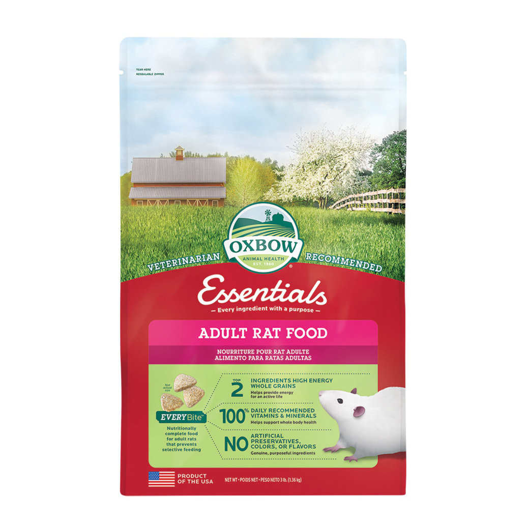 View larger image of Oxbow, Essentials, Adult Rat - 3 lb