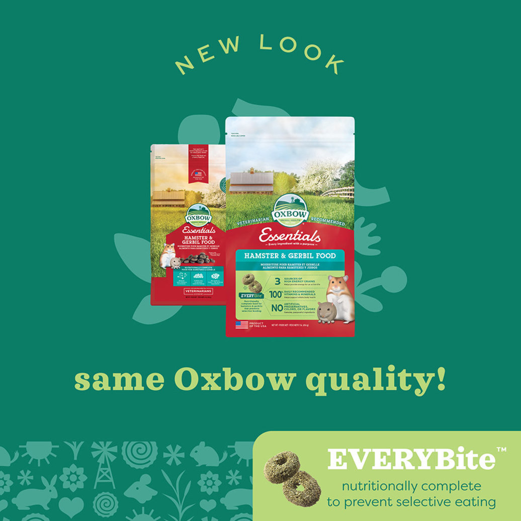 View larger image of Oxbow, Essentials, Hamster & Gerbil - 1 lb