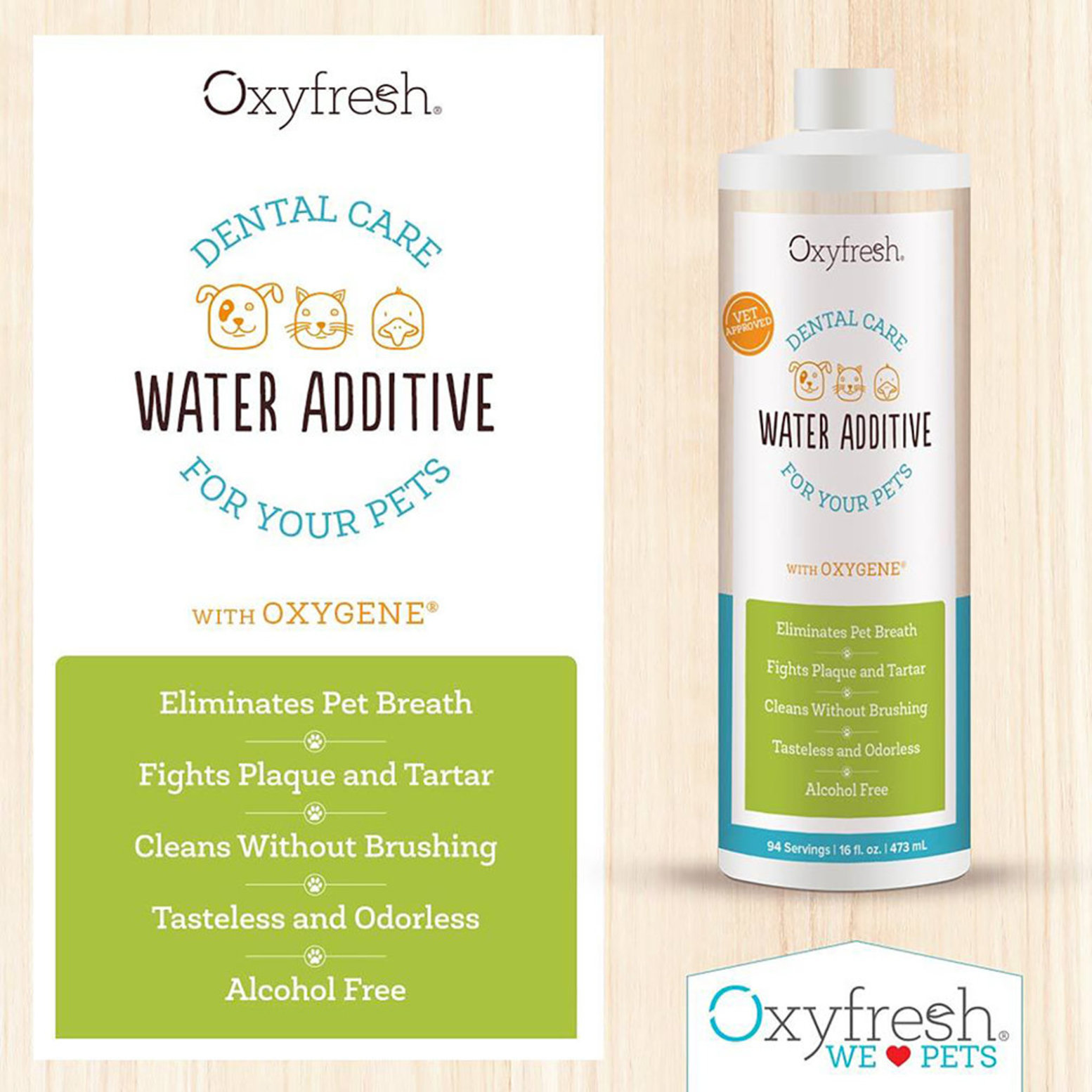 Oxyfresh pet outlet oral hygiene