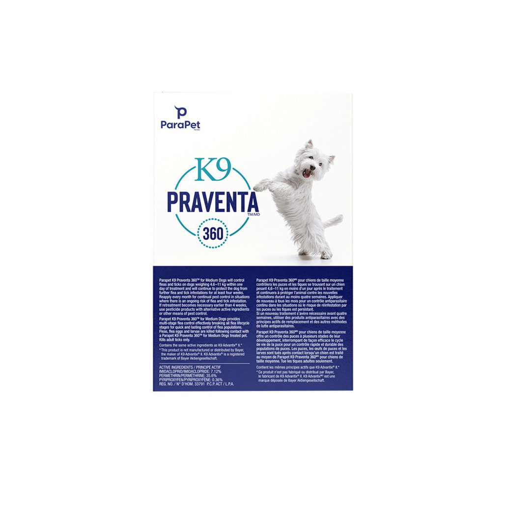 View larger image of Parapet, K9 Praventa 360, Medium Dog