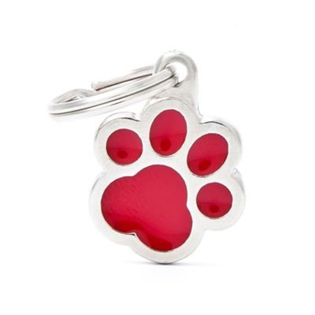 View larger image of Pawprint - Red - Big