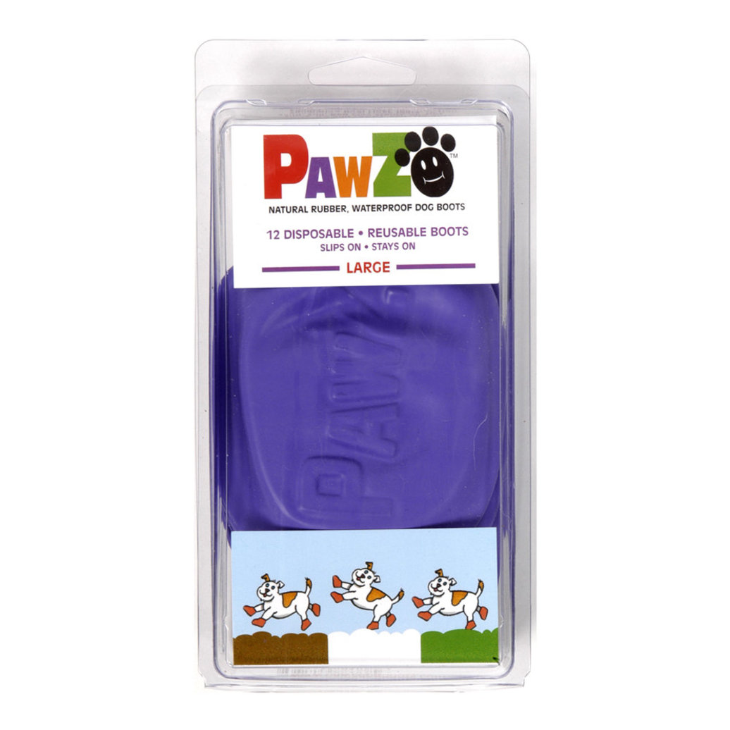View larger image of Pawz, Dog Boots - Purple - Large