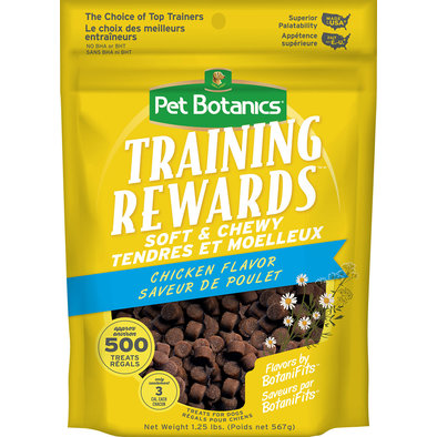 Pet Botanics, Training Rewards - Soft & Chewy - Chicken - 567 g
