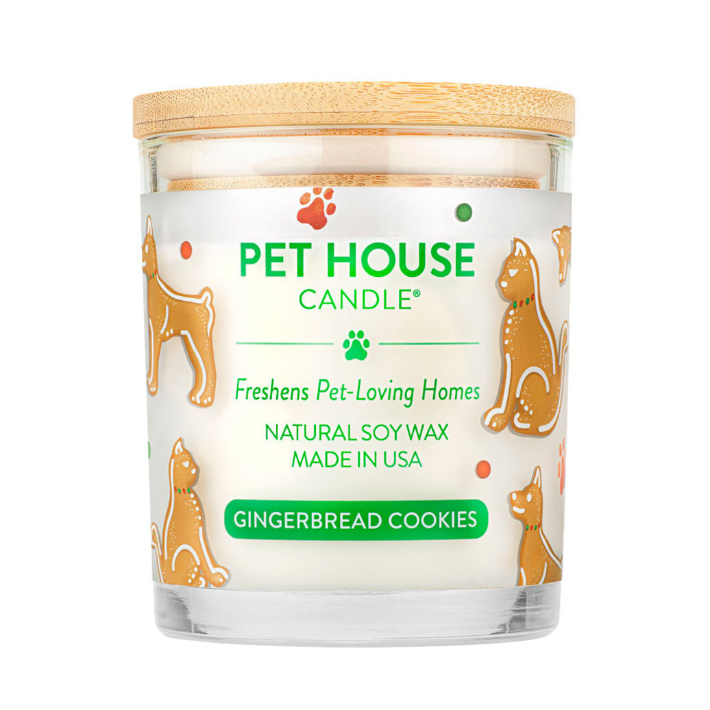 View larger image of Pet House Candle, Soy Wax Candle - Gingerbread - 8.5 oz