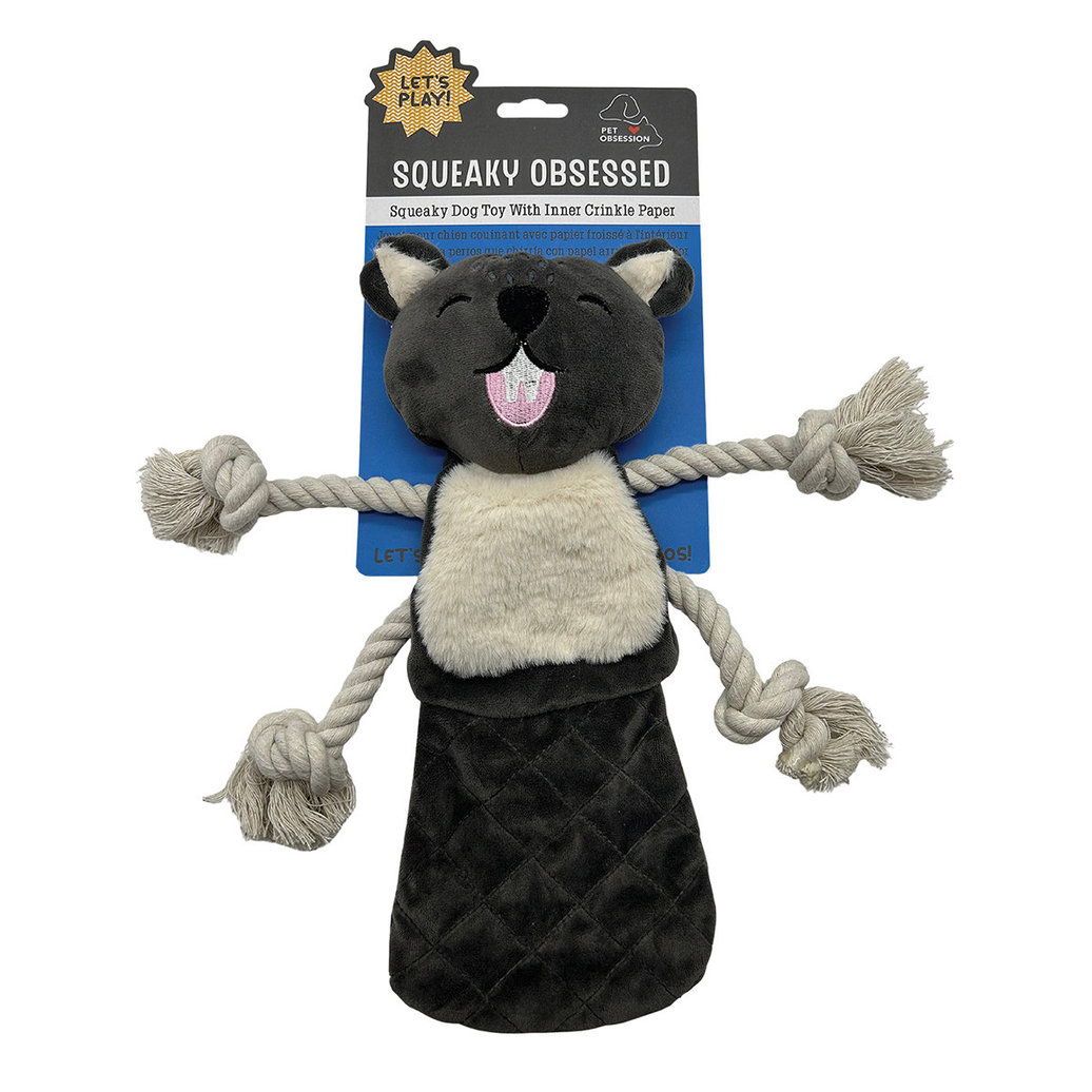 View larger image of Beaver Rope Toy - 14"