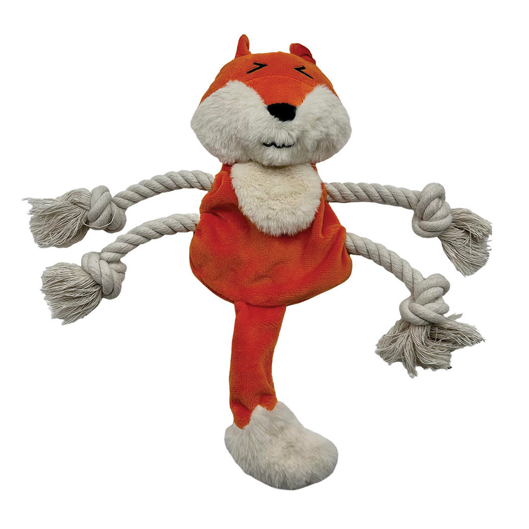 View larger image of Fox Rope Toy - 14"