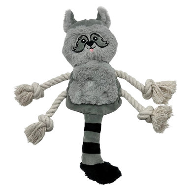 Racoon Rope Toy - 14"