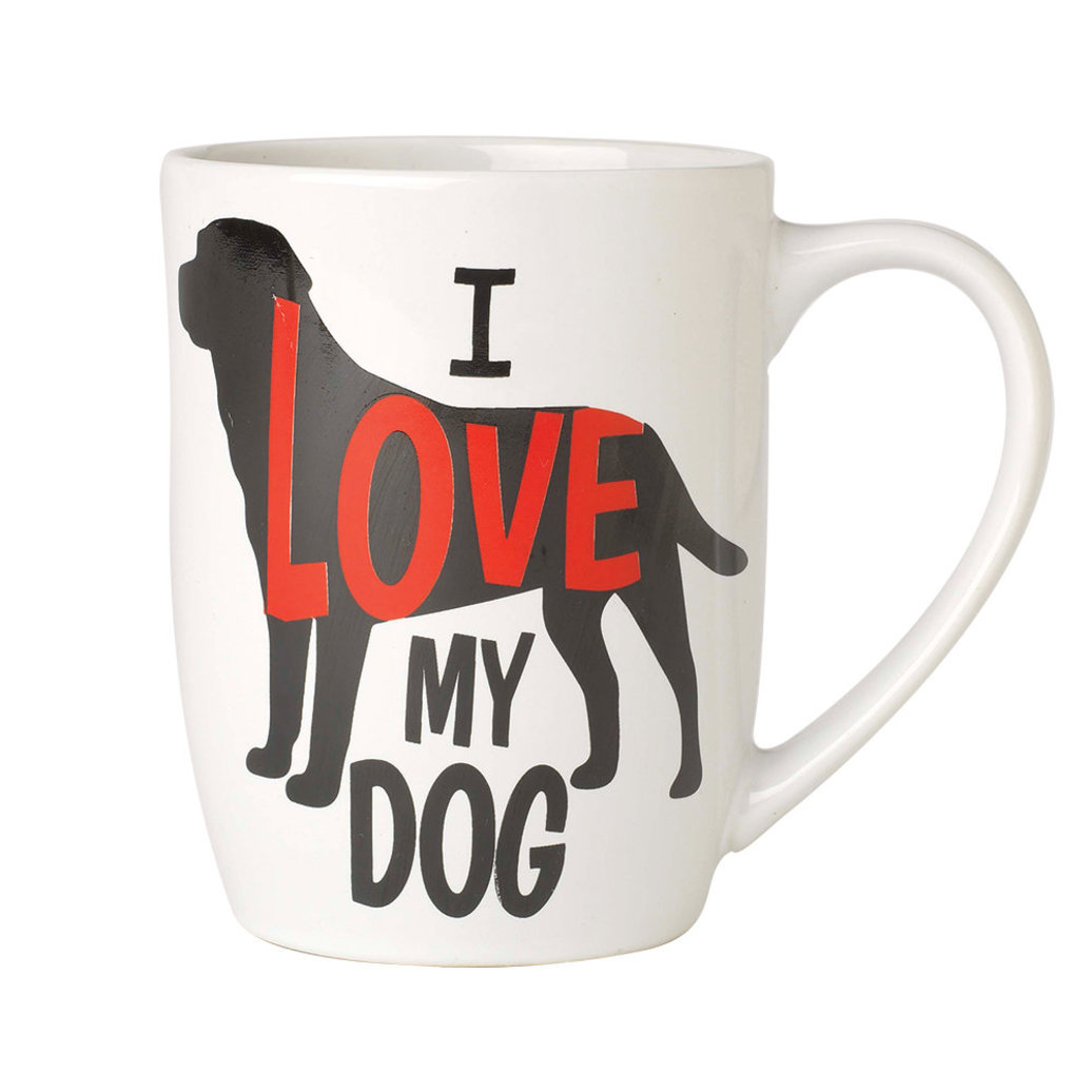 View larger image of PetRageous, I Love My Dog Mug - 24 oz