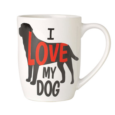 I Love My Dog Mug - 24 oz