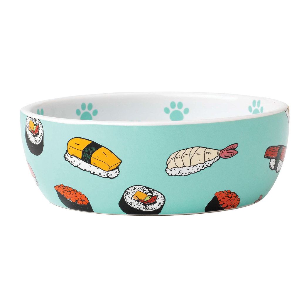 View larger image of PetRageous, Sushi Time Bowl - Teal - 1.75 cup