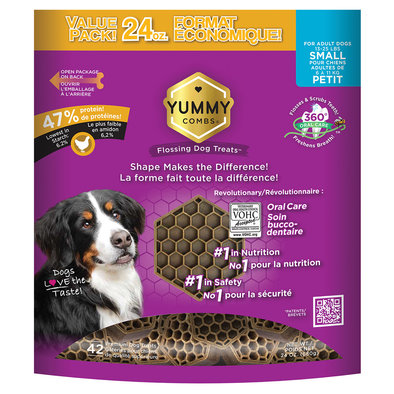 Pet's Best Life, Yummy Combs - Chicken - Small
