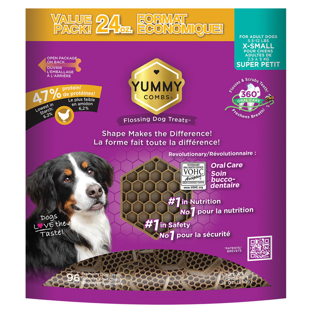 View larger image of Pet's Best Life, Yummy Combs - Chicken - X-Small