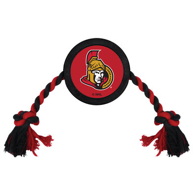 Pets First, Hockey Puck Toy - Ottawa Senators