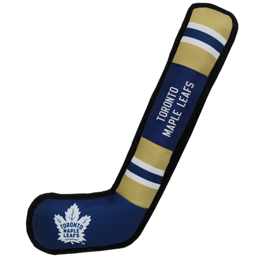 View larger image of Pets First, Hockey Stick Toy - Toronto Maple Leafs