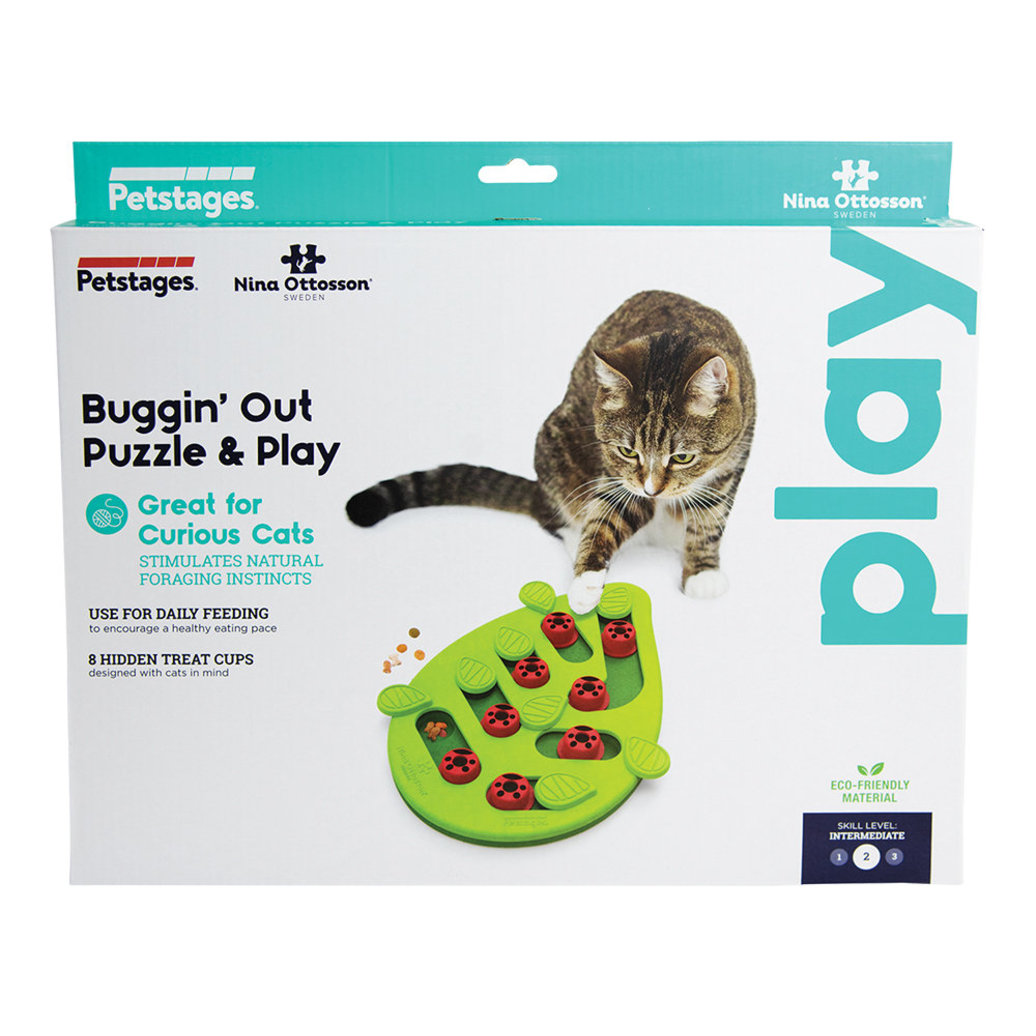 View larger image of PetStages, Puzzle & Play Buggin Out - Green