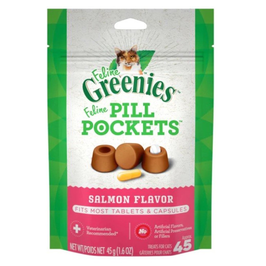 View larger image of Pill Pockets For Cats, Salmon - 45 g