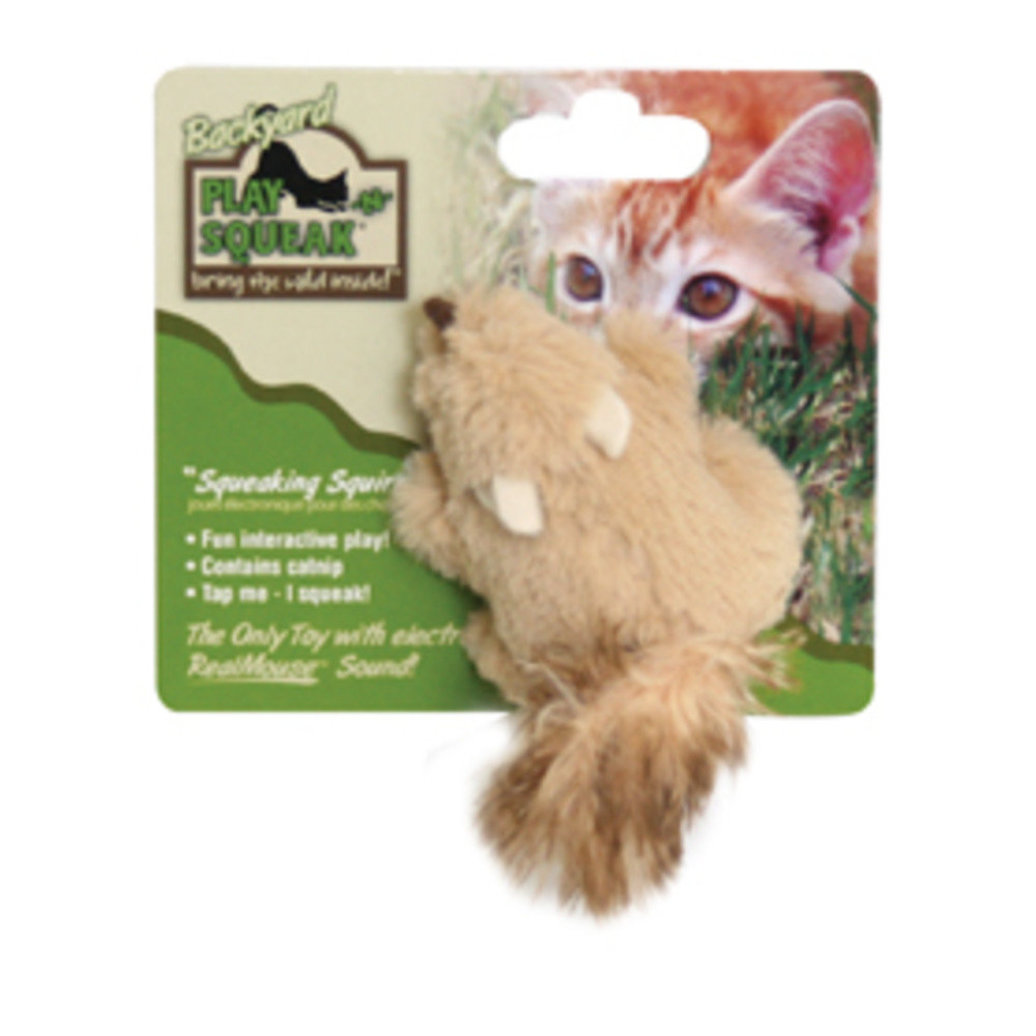 View larger image of Character Toys, Backyard Squeaking Squirrel