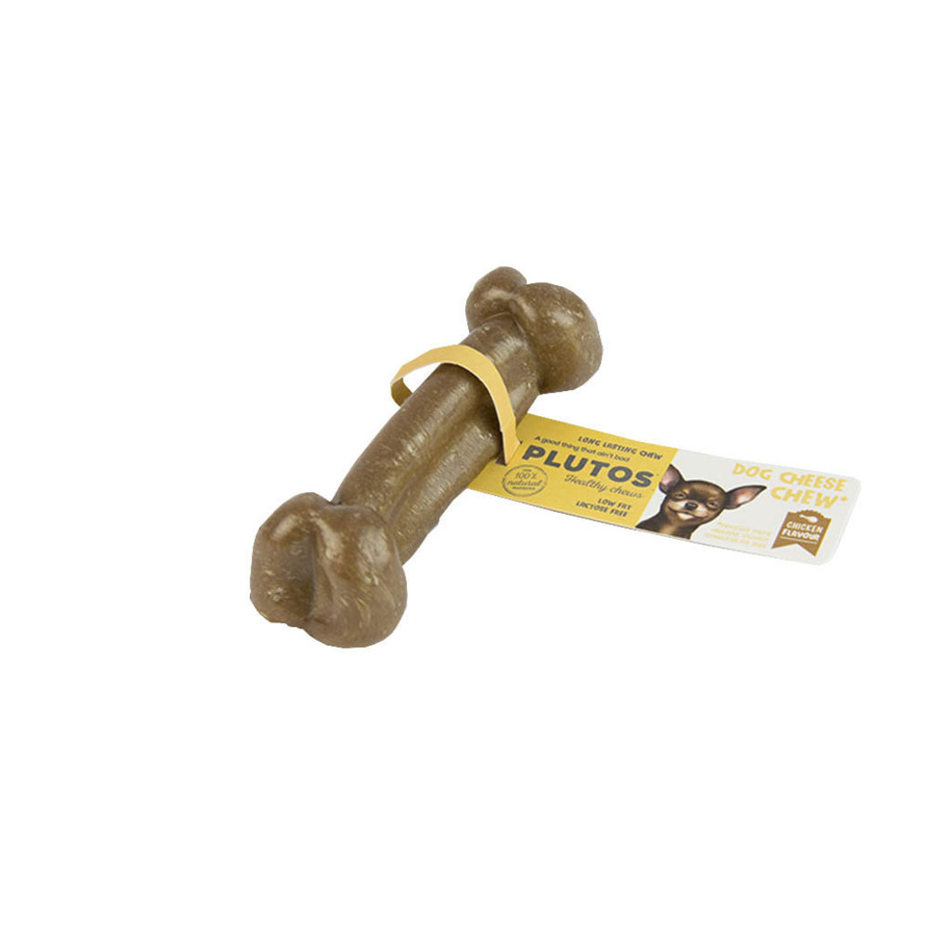 View larger image of Plutos, Healthy Chews - Cheese & Chicken - Medium - 3.75"