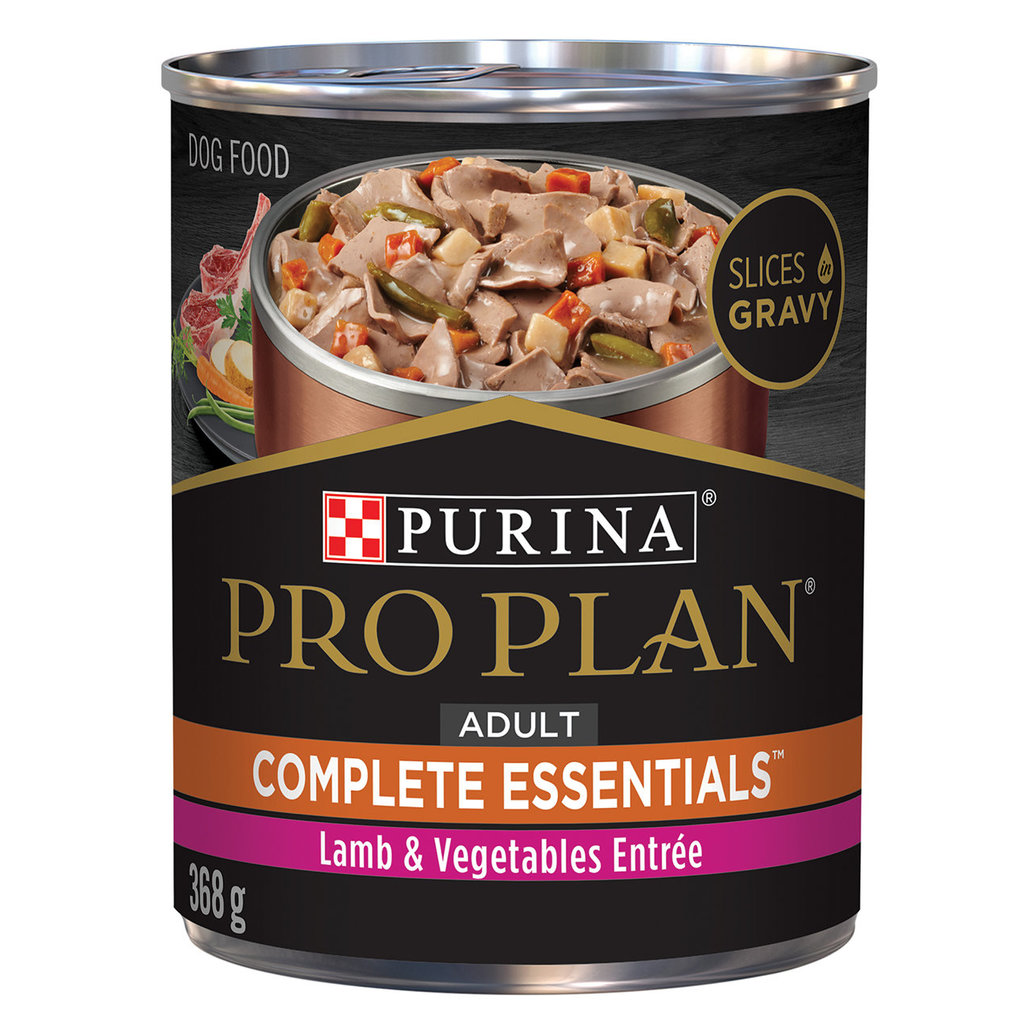 View larger image of Pro Plan, Adult Complete Essentials - Lamb & Vegetables - 368 g - Wet Dog Food