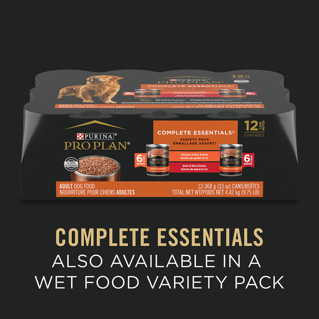 View larger image of Pro Plan, Adult Complete Essentials - Lamb & Vegetables - 368 g - Wet Dog Food