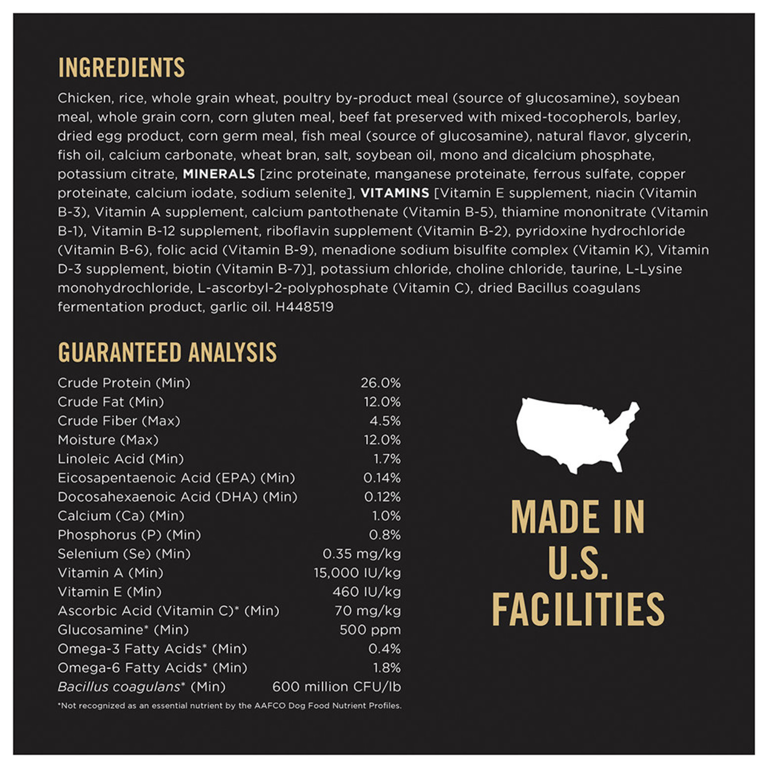 Ingredients for 2025 purina pro plan