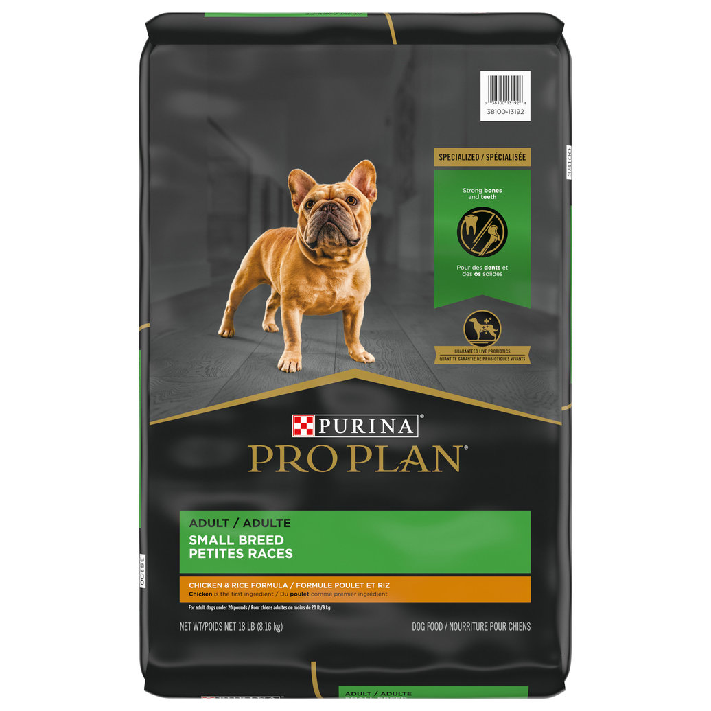 View larger image of Purina Pro Plan Specialized Small Breed Adult, Chicken & Rice Dry Dog Food 8.16kg