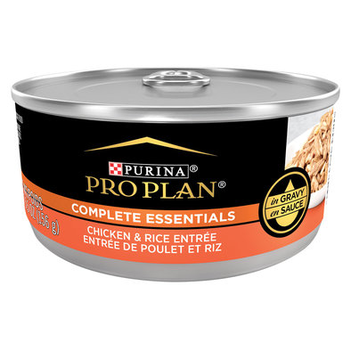 Purina Pro Plan Complete Essentials Chicken & Rice Entrée in Gravy Adult Wet Cat Food 156g