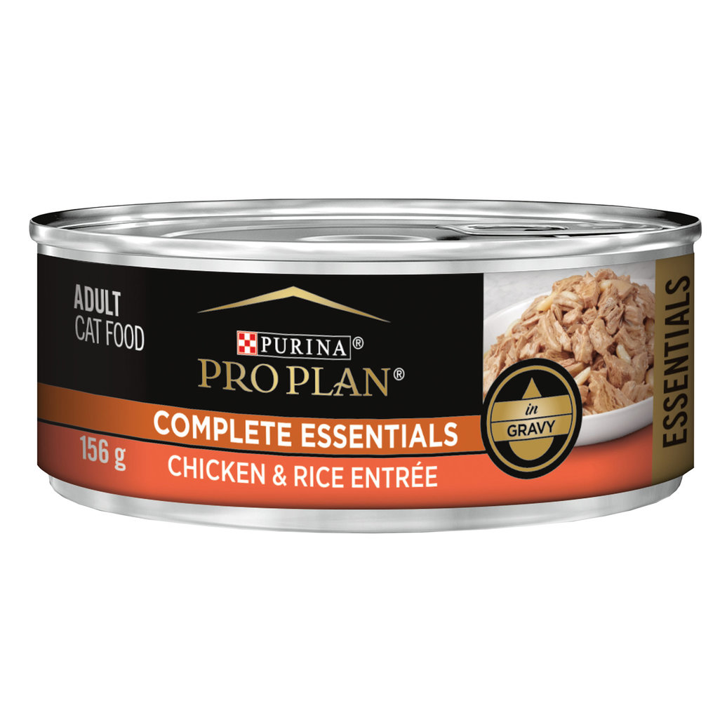 View larger image of Purina Pro Plan Complete Essentials Chicken & Rice Entrée in Gravy Adult Wet Cat Food 156g