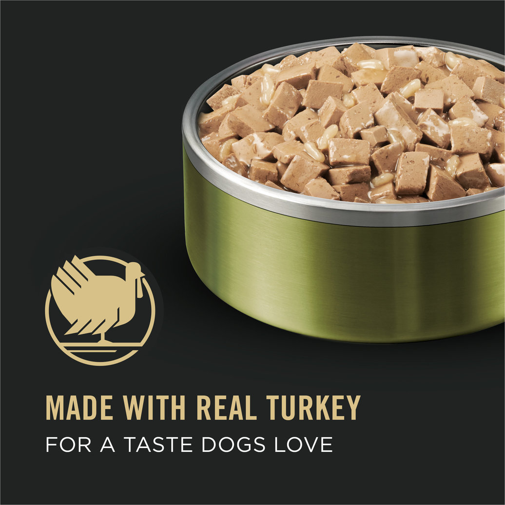 View larger image of Pro Plan, Can, Adult - Weight Management - Turkey & Rice - 369 g - Wet Dog Food