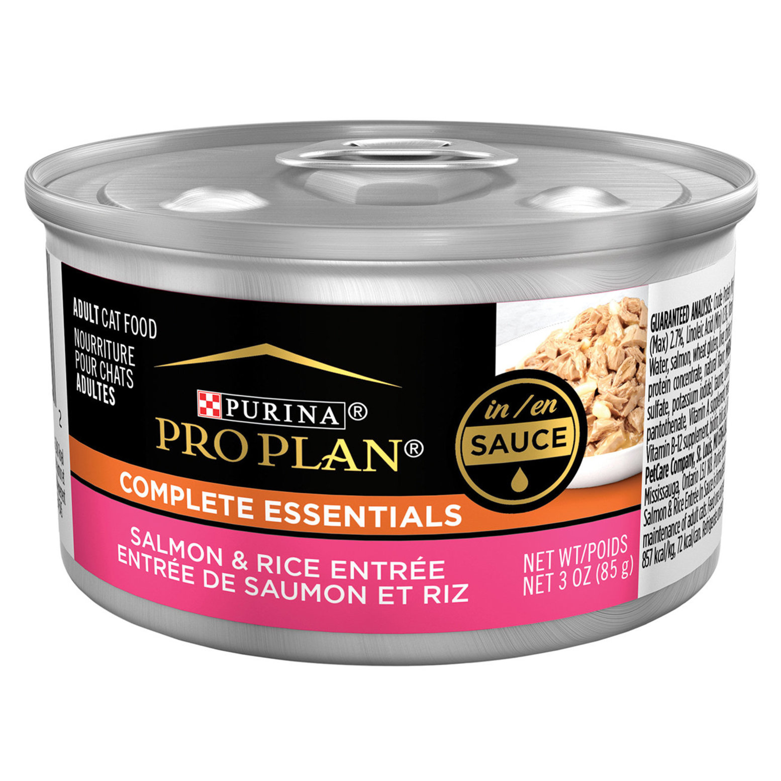 Pro Plan Cat Can Adult Salmon Rice 3 oz Ren s Pets