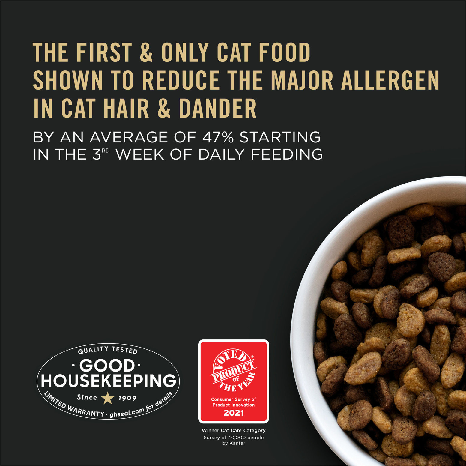 Cat food shop to reduce allergens