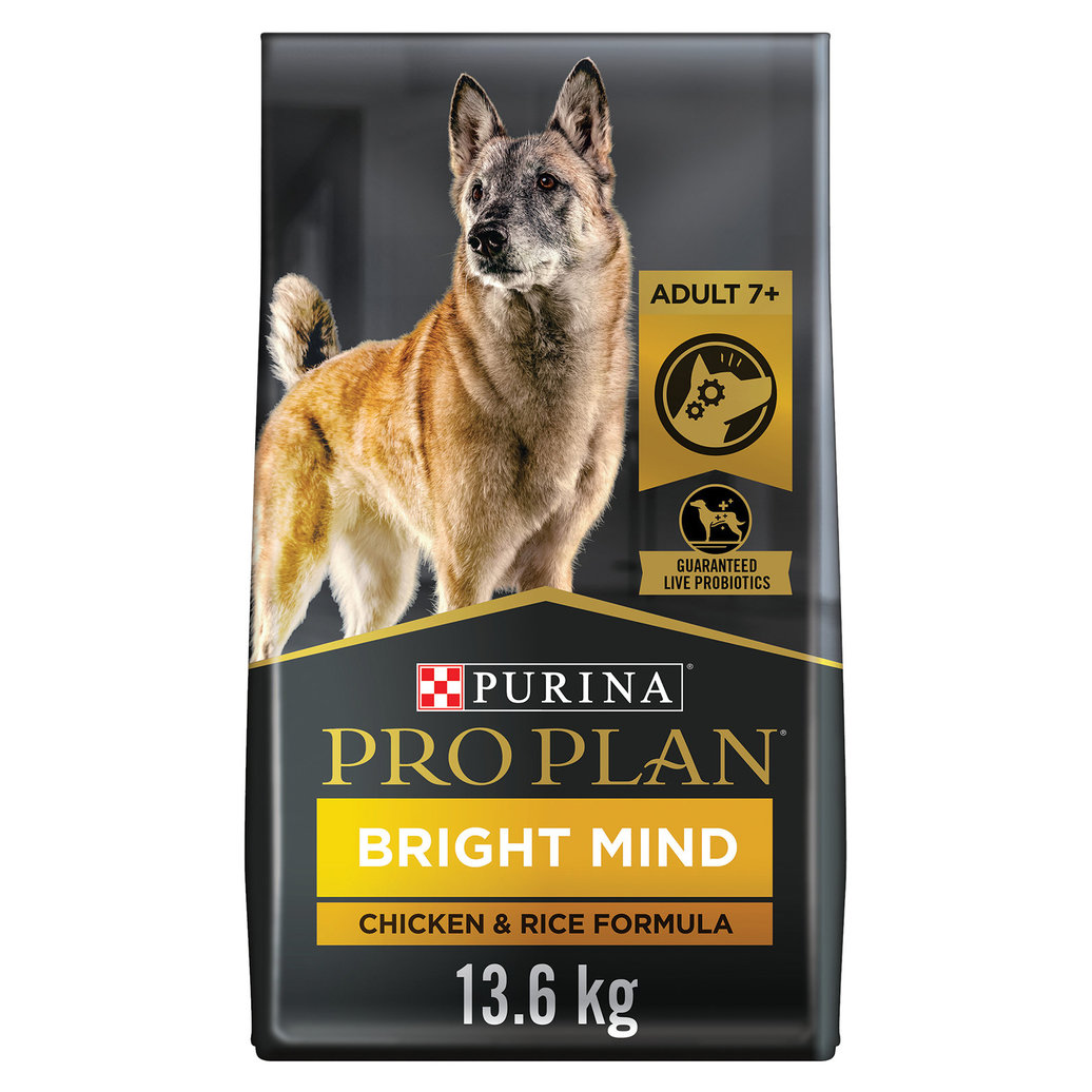 View larger image of Purina Pro Plan Bright Mind Adult, Chicken & Rice Dry Dog Food 13.6kg