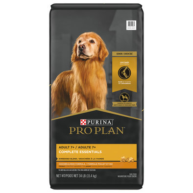 Purina Pro Plan Complete Essentials Shredded Blend Adult, Chicken & Rice Dry Dog Food 15.4kg