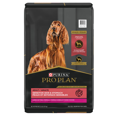 Pro Plan, Specilized Sensitive Skin & Stomach - Lamb & Oatmeal - 10.9 kg - Dry Dog Food