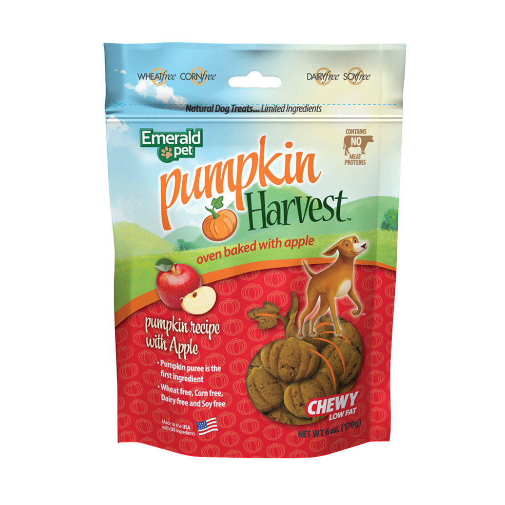 View larger image of Emerald Pet, Pumpkin Harvest, Chewy Treat - Apple - 170 g