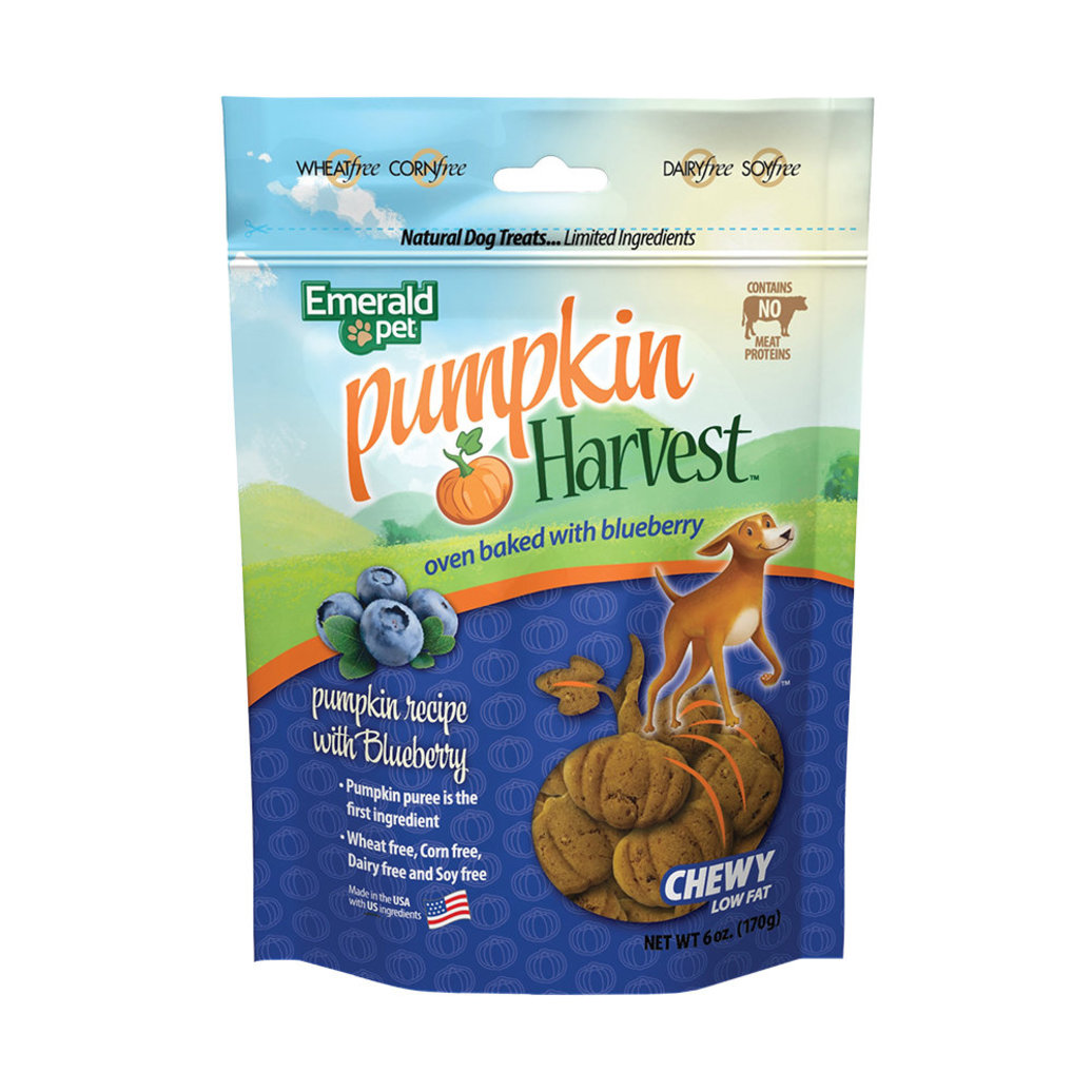View larger image of Emerald Pet, Pumpkin Harvest, Chewy Treat - Blueberry - 170 g