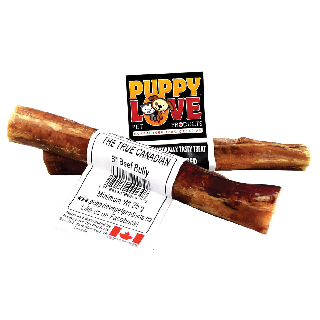 View larger image of Puppy Love, Beef Bully Stick - 6"