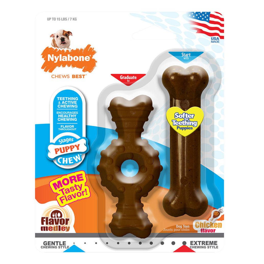 View larger image of Puppy Ring Bone & Puppy Chew - Petite - 2 Pk