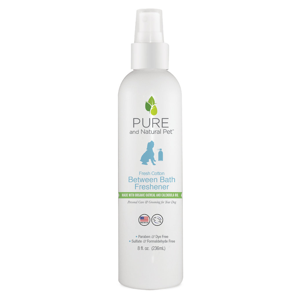 View larger image of Pure and Natural Pet, Between Bath Freshener Fresh Cotton - 8 oz