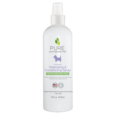 Pure and Natural Pet, Detangling & Conditioning Spray - 16 oz