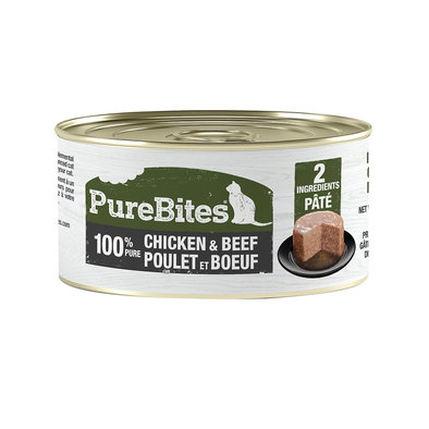 PureBites, Can, Feline - Chicken & Beef Pate - 71 g - Wet Cat Food