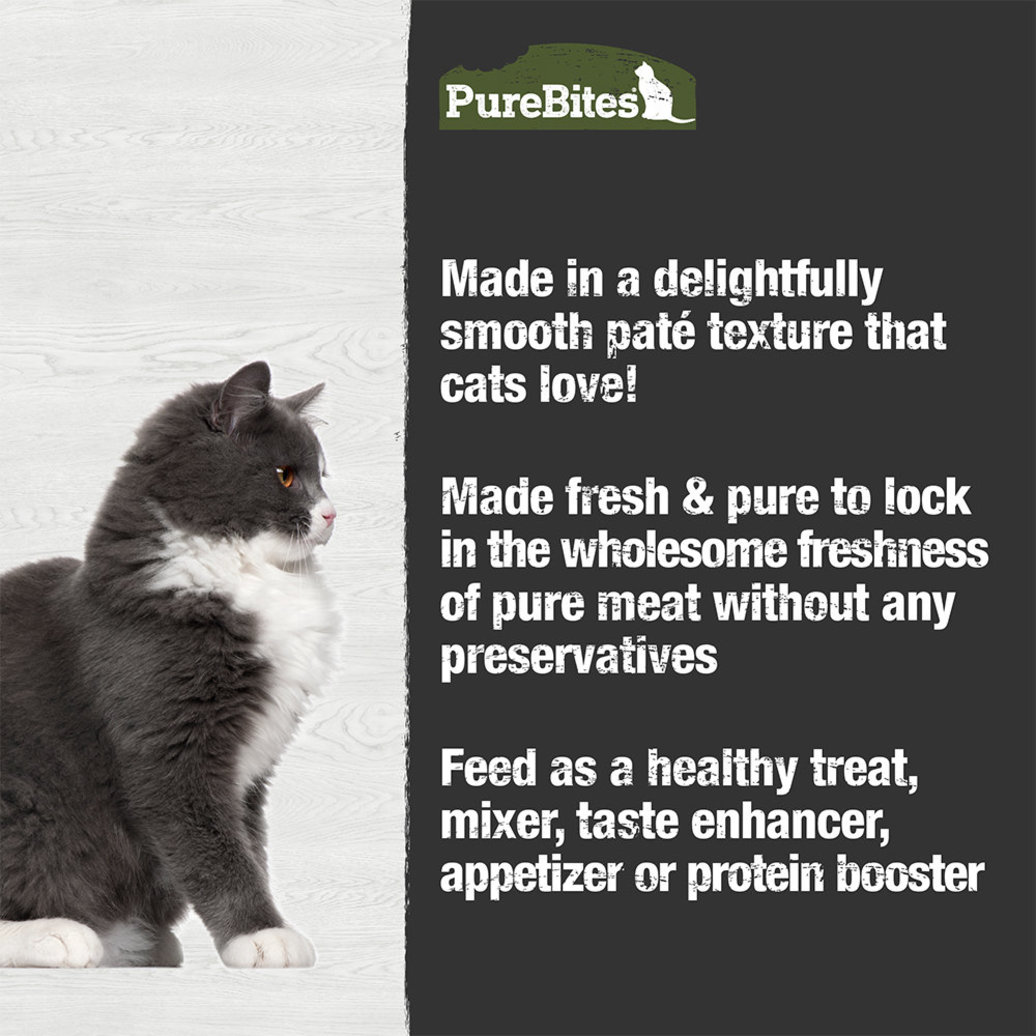 View larger image of PureBites, Can, Feline - Chicken & Beef Pate - 71 g - Wet Cat Food