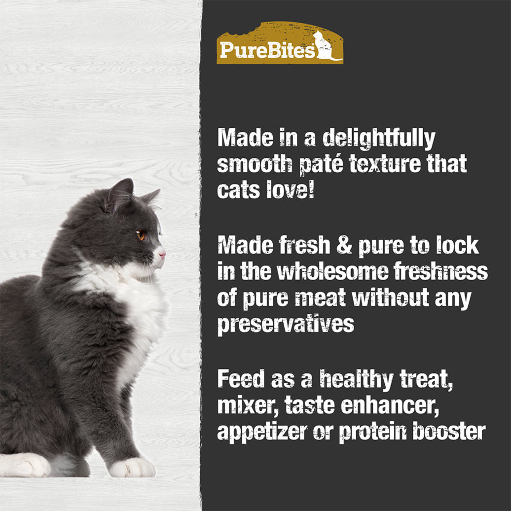 View larger image of PureBites, Can, Feline - Chicken & Pumpkin Pate - 71 g - Wet Cat Food
