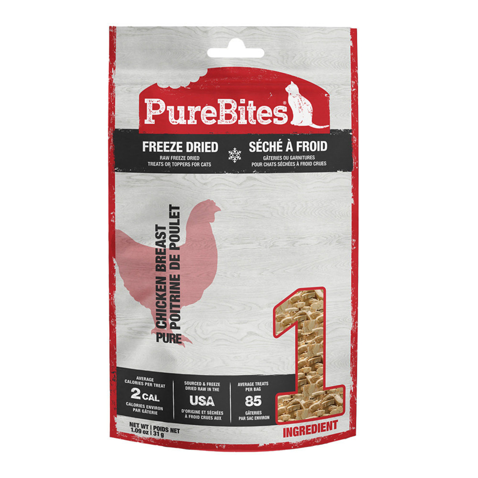 PureBites Entry Size Cat Treats Chicken Breast 17 g Ren s Pets