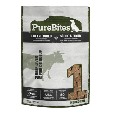 Entry Size Dog Treats, Beef Liver - 57 g